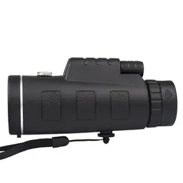 40X60 Zoom High-definition Monocular Telescope With Military Tripod Camera Clip