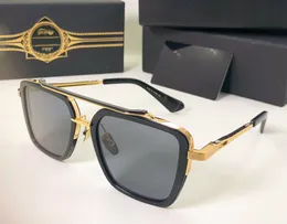 Lee Top Original Designer A DITA Seven Sunglasses for Men Słynie modne klasyczne klasyczne luksusowe marka Okulass Design Women Uv400 szklanki Woya