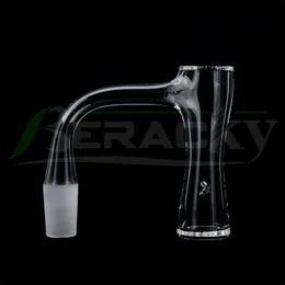 DHL !!! Beracky Full Weld Auto-Spinner Beveled Edge Fumar Banger de Quartzo Com Tourbillon Spinning Holes Exclusivo Estilo Ampulheta Prego sem costura para vilas Bongs Dab Rigs