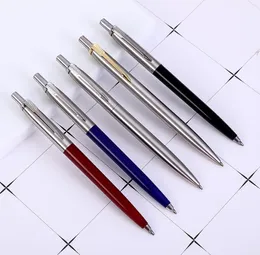 Klassisches Design Metall Kugelschreiber Kommerzieller Stift Luxuriöser tragbarer rotierender automatischer exquisiter Schüler Lehrer Schreibwerkzeug Geschenk SN3156