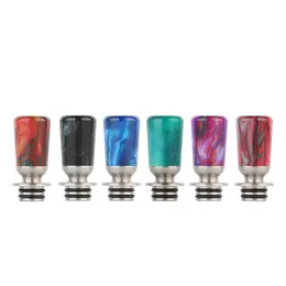 SS Epoxy Resin 510 Drip Tips Embouchure de plusieurs couleurs pour accessoires pour fumer DHL gratuit