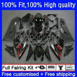 Injection Mold Fairings For SUZUKI GSX-R1000 GSXR1000 K5 2005-2006 Bodywork 26No.13 GSXR 1000 CC Black grey 1000CC 05 06 GSXR-1000 2005 2006 Motorcycle OEM Bodys