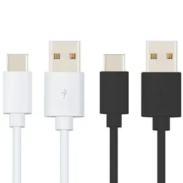 Regelbunden telefondatakabel Typ C laddning Datatsladd 3FT 6FT Micro USB Data Sync Cable Cable Android Telefoner 10ft 3m