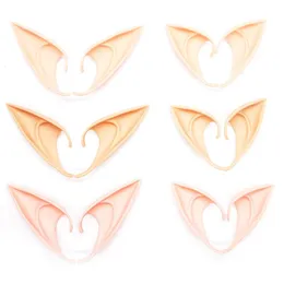 Christmas Party Angel Elven Elf Ears 10cm 12cm Mysterious Pointed Anime Fairy Cosplay Costumes Vampire Soft Halloween Party Decoration