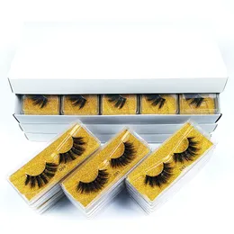 3D Mink rzęsy Naturalne fałszywe rzęsy Soft Make Up Lashes Extension Makeup Fake Eye Lashes D Series