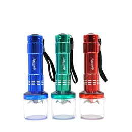 Smoking Aluminum Alloy Electric Metal Grinder Herb Tobacco Crusher Herbs Hand Muller Cracker Handheld Smoke Pipes Accessories