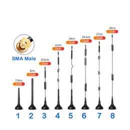 Mini 5g Pełna Band Pętla magnetyczna Pętla Anteny Bezprzewodowe NB GSM 3G GPRS 4G5G Pojazd Stacja bazowa Ładowanie stosu IOT Antennas SMA Mężczyzna 10dbi 15dbi 18DBI Wysokie Gain Anten