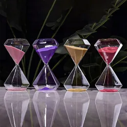Other Clocks & Accessories Nordic Style Creative Masonry Glass Hourglass 30 Minutes Craftwork Home Living Room Office Desk Decoration Access