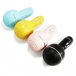 Wireless Karaoke Microphone K8 Handheld Speaker Microphone Home KTV Player For Kids For Music Professional Speaker Player With Retail Box