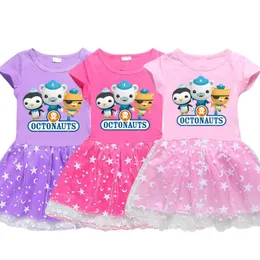 Girl's Dresses OCTONAUTS Girls Toddler Girl Vestidos De Fiesta Para Ninas Little Costume Kid Baby Summer Clothes 10 To 12