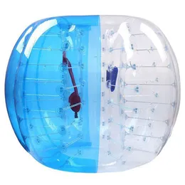 バブルボールサッカースーツボディゾービングインフレータブルバウンサーPVCバンパーボールヴァノインフレータブル品質保証1.2m 1.5m 1.8m無料配達