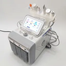 Hydra Dermabrazja RF Face Lift Ultradźwiękowy Scrubber Cold Hammer Oxygen Spray 6 w 1 Aqua Facial Cleaning Machine