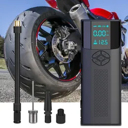 12V 150 PSI Portable Car Inflator Pump Däck Inflator Trådlös kompressor digital display däckpump för bil cykel däck bollar