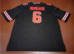 Custom Men Youth women #6 Sam Hubbard Ohio State Buckeyes Football Jersey size s-5XL or custom any name or number jersey