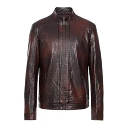 Men's Leather Jacket PU Coat Men's Fashion Casual Man Apparel High Quality Autumn Winter Clothing OGMANDO860 211111