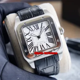 8 stylów wysokiej jakości luksusowe zegarki TWF V12 WW20073X8 Stal nierdzewna MIYOTA Automatyczne mechaniczne męskie Zegarek White Dial Skórzany Pasek Gents Sports Wristwatches