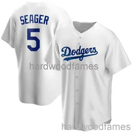 Maglia da baseball personalizzata Corey Seager # 5 cucita uomo donna gioventù bambino XS-6XL