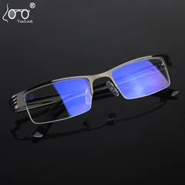 Vanlook Mavi Işık Engelleme Bilgisayar Gözlük Erkek Metal Gözlük Çerçeveleri Kadınlar için Ekran Koruma Optik Gözlük