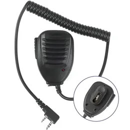 100% Original Walkie Talkie 50 km högtalarmikrofon för UV-5R BF-888S Midland Radio Accessory Communication