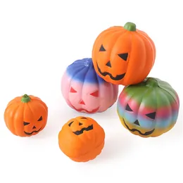 10 cm Dzieci Halloween Prezenty Squishiles Squeeze Squeeze Zabawki Hallowmas Rainbow Dynia Powolny Powstanie Odbicia Ręcznie ściśnięcie Zabawki T2i52549