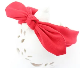 2022 Weihnachten Bohemian Baumwolle Mädchen Baby Schleife Stirnband Wellenpunkt Turban Twist Head Wrap Twisted Knot Weiches Haarband Stirnbänder