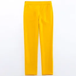 Spodnie garniturowe wiosenne i jesieni samo-kultywacja profesjonalna wysokiej talii spodnie z wysokiej jakości 210527