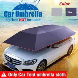 Зонтик Sunshade Sun Sun Caven Cover Tent Ткань для автомобиля Открытый Барбекю Пикник Рыбалка против УФО