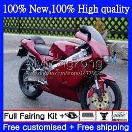 Fairings For Aprilia RS-125 RS4 RSV 125 RS 125 RR 125RR Wine red RSV-125 99-05 7No.22 RSV125 RS125 R 99 00 01 02 03 04 05 RSV125RR 1999 2000 2001 2002 2003 2004 2005 Bodys