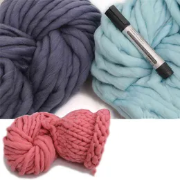 1PC 250g/ball Iceland Bulky Knitting Wool Thick Woolen Yarn Hats Blankets Roving Handmade Throw DIY Material Y211129