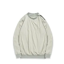 2021FW Sweatshirt konng gonng jumper Designer Pullover Couple slant shoulder zipper long sleeve sweater top Brand Co branded style 068J