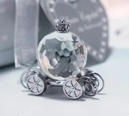 Party Favors 100pcs High Quality Choice Crystal-Collection Cinderella Crystal Pumpkin Carriage wedding Favor SN2635