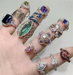Colorful Vintage Vintage Gemstone Rings Womens Ring With Colorful Vintage Vintage Gemstone Rings Womens Ring With