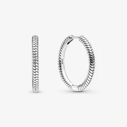 100% Authentieke 925 Sterling Zilveren Moments Charm Oorringen Mode Vrouwen Bruiloft Verloving Sieraden Accessoires
