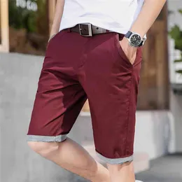 Woodvoice Brand Mens Casual Shorts Sommar Mode Bomull Bermuda Maskulina Joggers Byxor Man Plus Storlek 210716