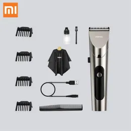 Xiaomi RIWA RE-6305 Waschbarer, wiederaufladbarer Metallkörper-Haarschneider, professioneller Friseur-Trimmer mit Kohlenstoffstahl-Schneidkopf