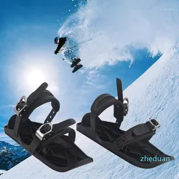 2020 açık kayak mini kızak kar kurulu kayak botları kayak ayakkabıları kayaklar ile paten birleştirmek G21
