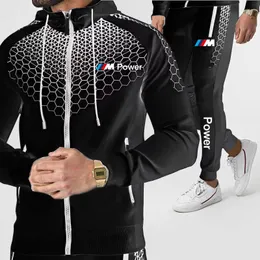 Erkek Tasarımcı Eşofman 2021 Hırka Spor Takım Elbise Uzun Kollu Hoodie + Koşu Pantolon 2 parça Spor Koşu