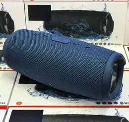 Dropship Charge5 E5 Speaker Mini Portable högtalare Trådlösa Bluetooth-högtalare med paket Utomhus Audio 5 färger 2st