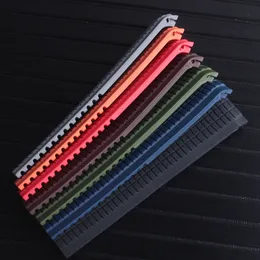 wholesale Watch and for men Black Blue Green silicone Rubber Watch strap fit For PP Watch Strap band NO5164a 5167a 21mm