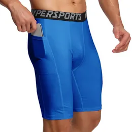 Pantaloncini da corsa Design Tasca da uomo Pantaloncini da basket Sport Pantaloni corti da fitness attillati Capris