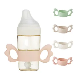 Flaschengriff für Neugeborene, großkalibriger Handschaft für Milchflaschen, kompatibel mit Hegen Baby-Fütterungszubehör
