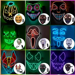 Maschera LED MOYACA Con Rilevamento Gesti - Programmable Per Feste E Cosplay