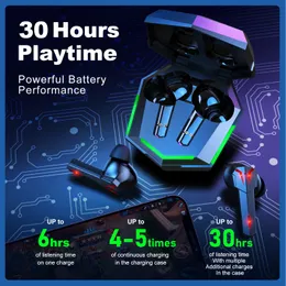 Słuchawki bezprzewodowe TWS Przenośne ładowanie Case Earbuds Nisko Latency Gra Słuchawki 13mm Głośnik Gaming Earbud A33 Zestaw słuchawkowy