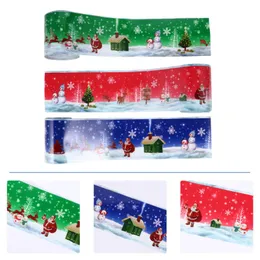 기타 축제 파티 용품 3 롤스 무스 포장 도구 포장 크리스마스 케이크 주변 모서리
