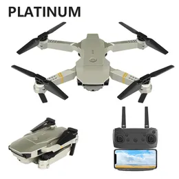 Top sale E58 Mini Drone Foldable Altitude Hold Quadcopter Drones with HD Camera Live Video have retail box for kids