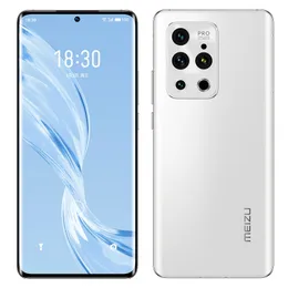 Oryginalny Meizu 18 Pro 5g Telefon komórkowy 12 GB RAM 256GB ROM Snapdragon 888 Octa Core 50mp AR NFC 4500MAH Android 6.7 "Zakrzywione pełnoekranowe Identyfikator Palca Face Twarz Inteligentny telefon komórkowy