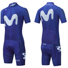 Men 2021 MOVISTAR Cycling Jersey 20D Shorts MTB Maillot Bike Shirt Downhill Pro Mountain Bicycle Clothing Suit