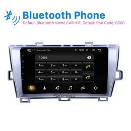 9 inç Araba DVD GPS Ünitesi Oyuncu Radyo Android 10 2009-2013 Toyota Prius Sağ El Sürüş Desteği Carplay Dijital TV