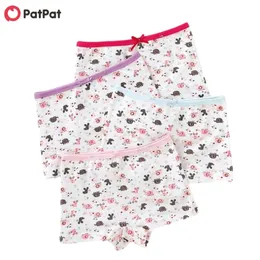 Arrival 4-Pack Baby Toddler Girl Cutie Elephant Pattern Pantie Sets For Girls Children's Clothing 210528