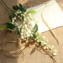 Flores decorativas grinaldas de flores artificiais Bunco conciso de festa de casamento de noiva